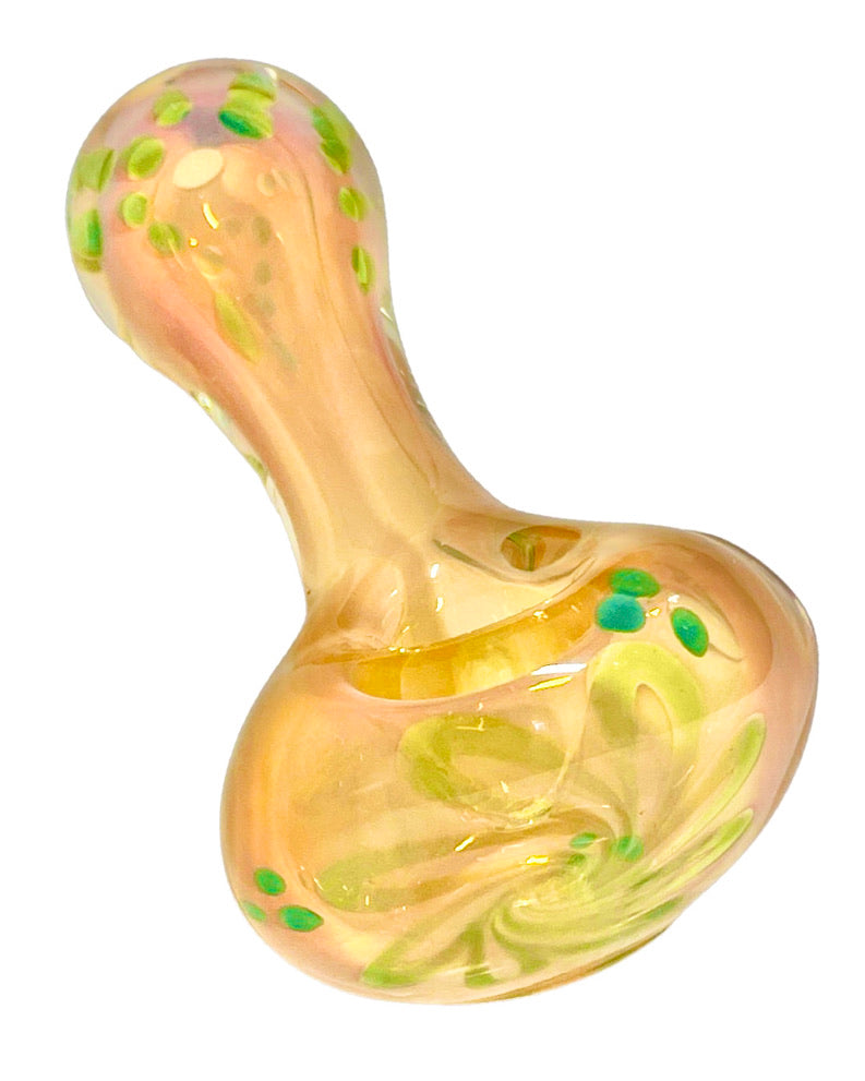 Lined Honeycomb Pop Spoon Pipe – Smoke Glass Vape