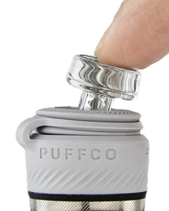 A Puffco Guardian Peak Pro Ball Cap in use.