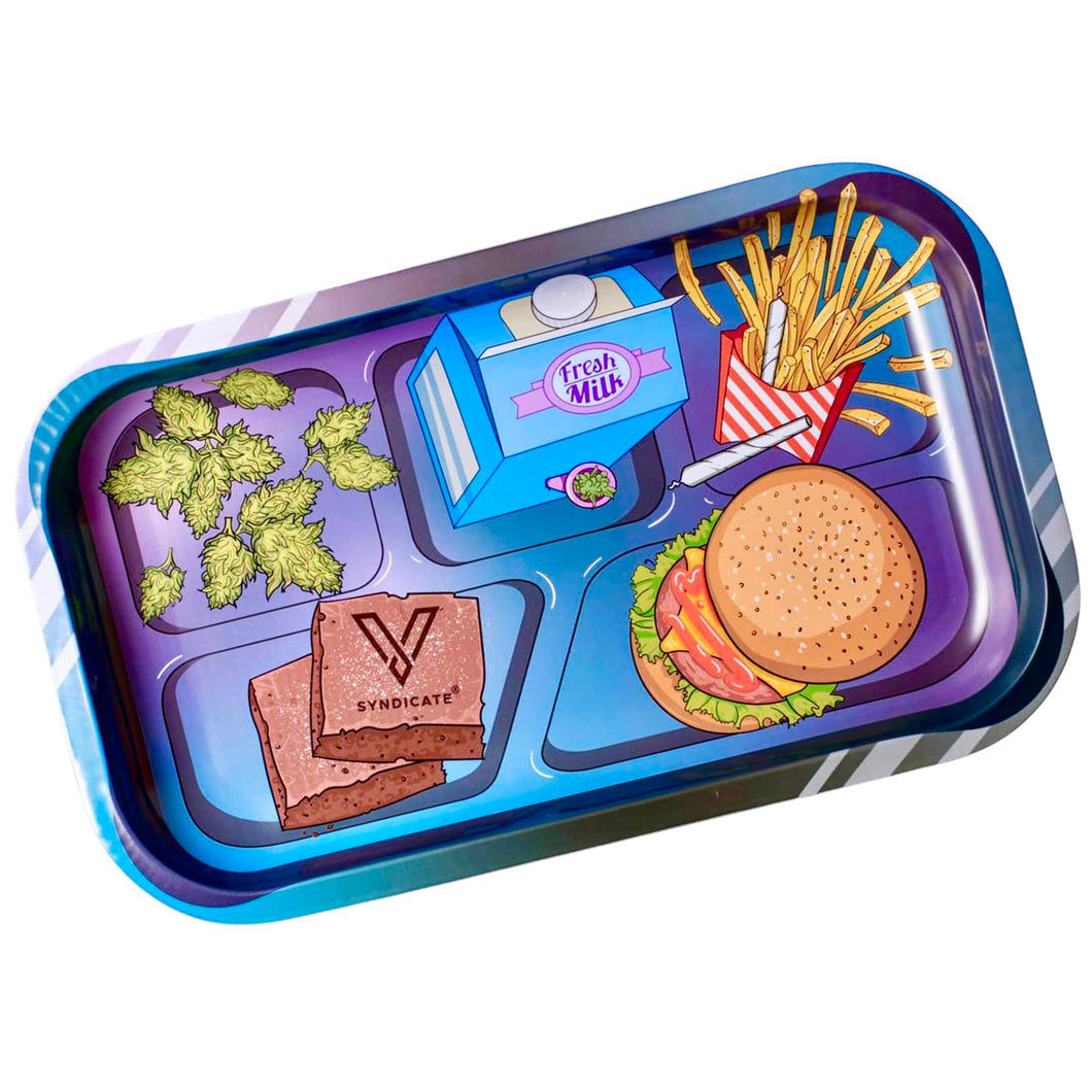 A V Syndicate Munch Time Medium Metal Rolling Tray.