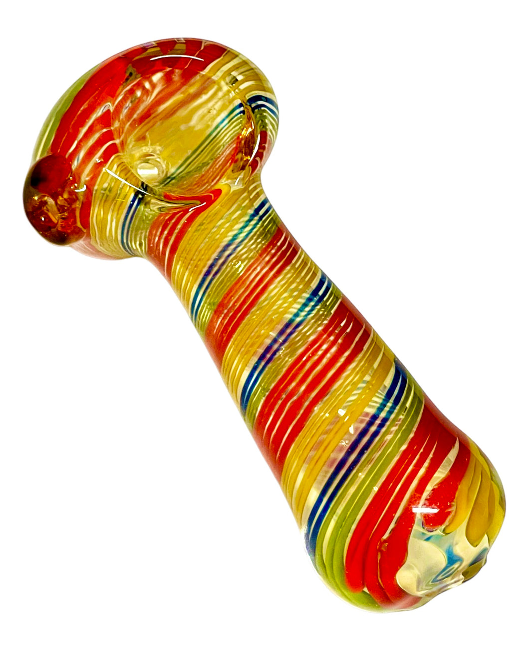 A Primary Pop Fumed Spoon Pipe.