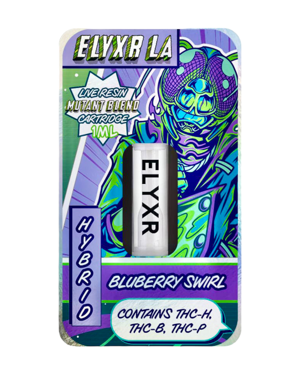 Elyxr LA Live Resin Mutant Blend (THC-P, THC-B, THC-H) Cartridge (1 Gr ...