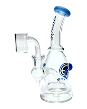 Load image into Gallery viewer, A sky blue Encore Peanut Dab Rig.
