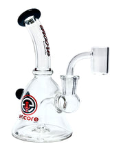 Load image into Gallery viewer, A black and red Bell Dab Rig.
