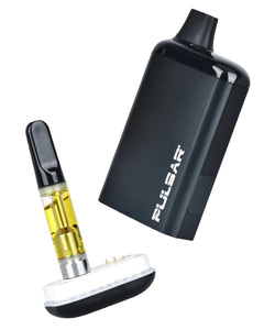 A dissembled Black Pulsar 510 DL 2.0 PRO Cartridge Battery.