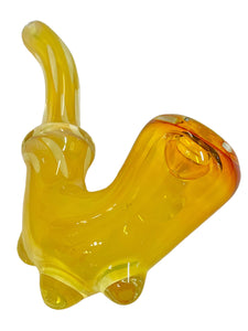 A Gold Inside Out Fumed Dot Sherlock Pipe.