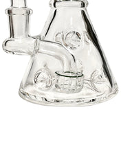 Load image into Gallery viewer, The base of a Swiss Showerhead Pocket Rig, featuring a showerhead perc and swiss body.
