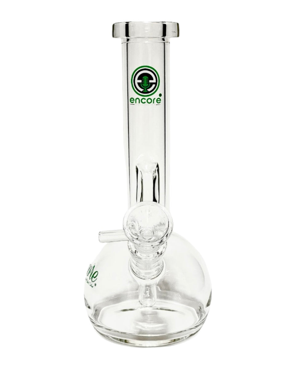 Encore Fixed Stem Bubble Bong – Smoke Glass Vape