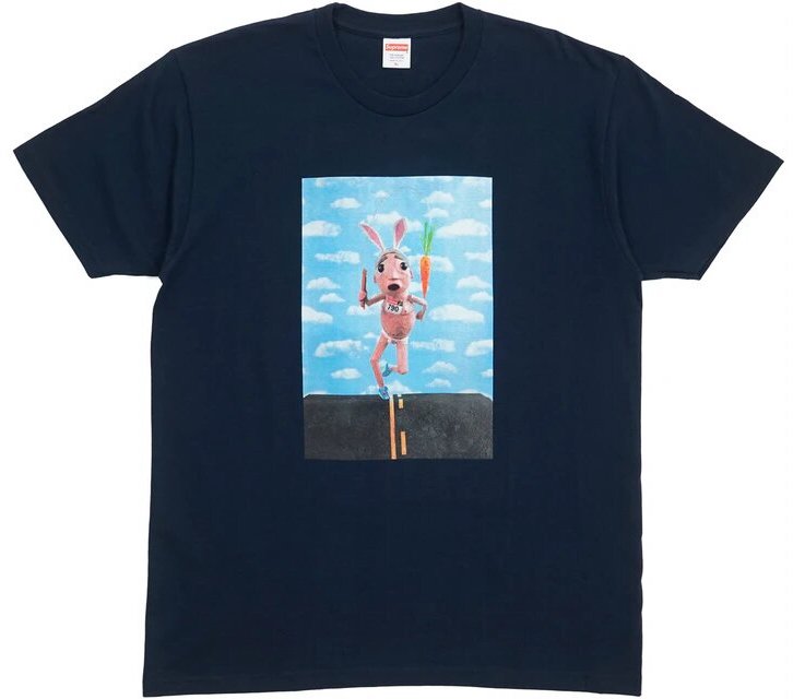 Supreme Mike Hill Runner Tee Navy Blue – Smoke Glass Vape